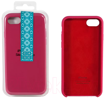 Чехол-накладка Case Liquid для iPhone 7 / 8 (красный, матовый)