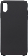 Чехол-накладка Case Liquid для iPhone XS Max (черный матовый) - 