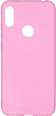 Чехол-накладка Case Matte для Honor 8A (розовый, матовый)