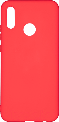 Чехол-накладка Case Matte для P Smart 2019 (красный, матовый)