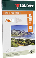 

Фотобумага, A3, 95 г/м, 100 л. / 0102129