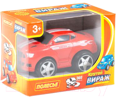 Автомобиль игрушечный Полесье Крутой Вираж гоночный / 78919 — фото 5