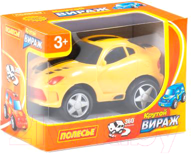 Автомобиль игрушечный Полесье Крутой Вираж гоночный / 78957
