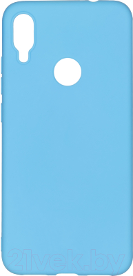 Чехол-накладка Case Matte для Redmi Note 7 (синий, матовый)