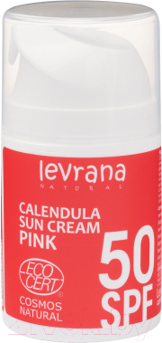 Крем солнцезащитный Levrana Календула SPF50 Pink (50мл)