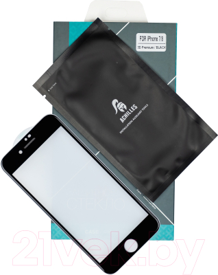 Защитное стекло для телефона Case 3D Premium для iPhone 7/8 (черный)