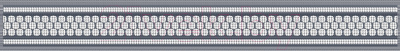 Бордюр Нефрит-Керамика Эрмида / 05-01-1-56-03-06-1020-2 (400x50, серый)