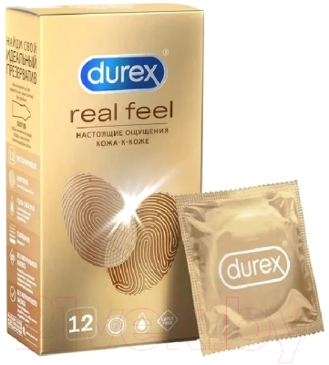 Презервативы Durex Real Feel №12 