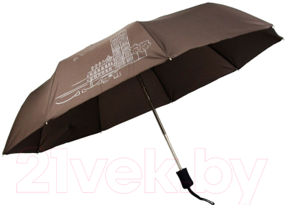 Зонт складной Капялюш 18С3-01005 (коричневый)