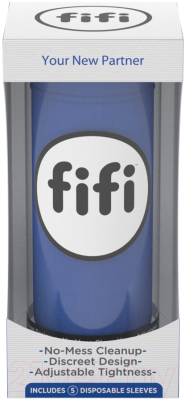 Мастурбатор для пениса Fifi Male / FBLU1 (синий)