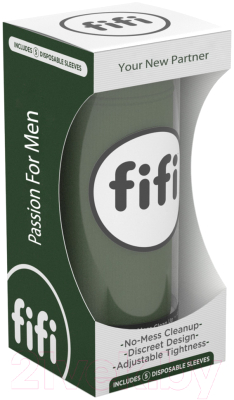 Мастурбатор для пениса Fifi Male / FGRE1 (зеленый)