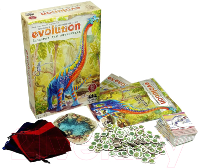 Дополнение к настольной игре Правильные Игры Эволюция. Биология для начинающих / 13-03-04