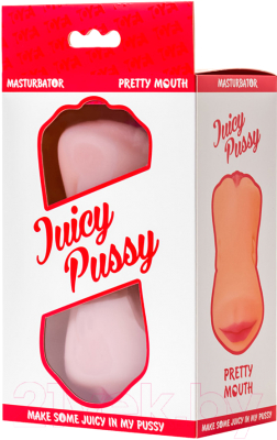 Мастурбатор для пениса ToyFa Juicy Pussy Pretty Mouth / 893020 (телесный)