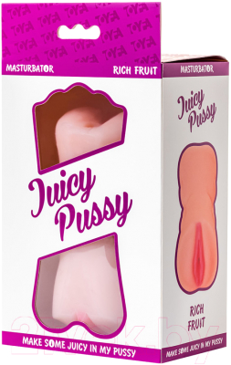 Мастурбатор для пениса ToyFa Juicy Pussy Rich Fruit / 893022 (телесный)