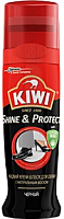 Крем для обуви Kiwi Shine & Protect Жидкий крем-блеск (75мл, черный) - 