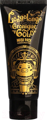 Маска-пленка для лица Elizavecca Hell Pore Longolongo Gronique Gold Mask (100мл)