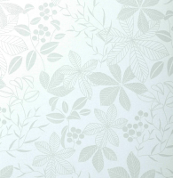 Рулонная штора Lm Decor Флауэр LM 45-01 180x185 (светло-серый) - 