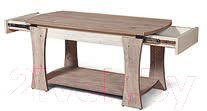 Журнальный столик Лида-Stan СВ01-016 (сосна натуральная/сосна каньон)