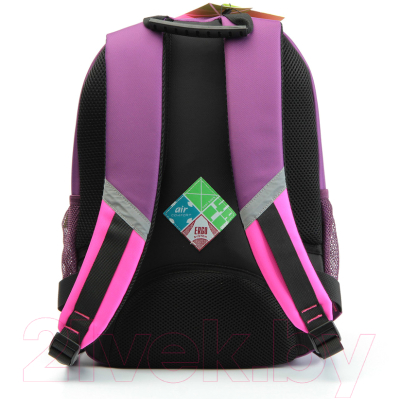 Школьный рюкзак 4ALL Kids / RK61-01N (фиолетовый/розовый)
