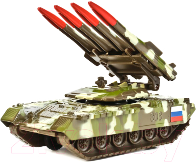 Танк игрушечный Технопарк С ракетной установкой / SB-16-19-BUK-M-WB
