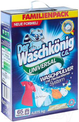 Стиральный порошок Der Waschkonig C.G. Универсальный (4.875кг)