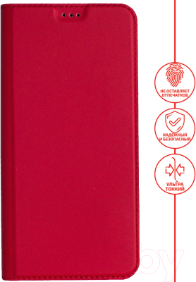 Чехол-книжка Volare Rosso Book для Y6 2019 / Honor 8A (красный)