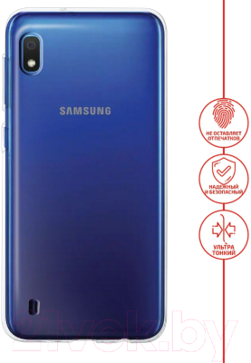 Чехол-накладка Volare Rosso Clear для Galaxy A10 2019 (прозрачный)