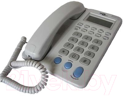 Проводной телефон Аттел 210 (белый)