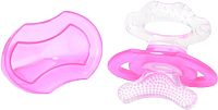 Прорезыватель для зубов BabyOno Силиконовый / 1008 (розовый) - 