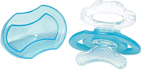 Прорезыватель для зубов BabyOno Силиконовый / 1008 (голубой) - 