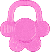 Прорезыватель для зубов BabyOno Цветочек / 1018 (розовый) - 