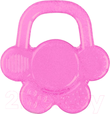 Прорезыватель для зубов BabyOno Цветочек / 1018 (розовый)