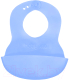 Нагрудник детский BabyOno 835 с регулируемой застёжкой (голубой) - 