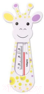 Детский термометр для ванны BabyOno Жираф 775/03 (белый)