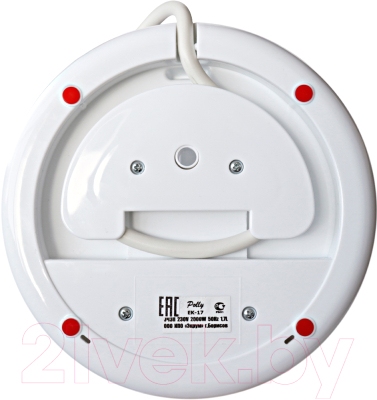 Изображение товара Электрочайник Polly EK-17 (белый)