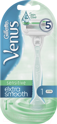 Бритвенный станок Gillette Venus Embrace Sensitive (+ 1 кассета)