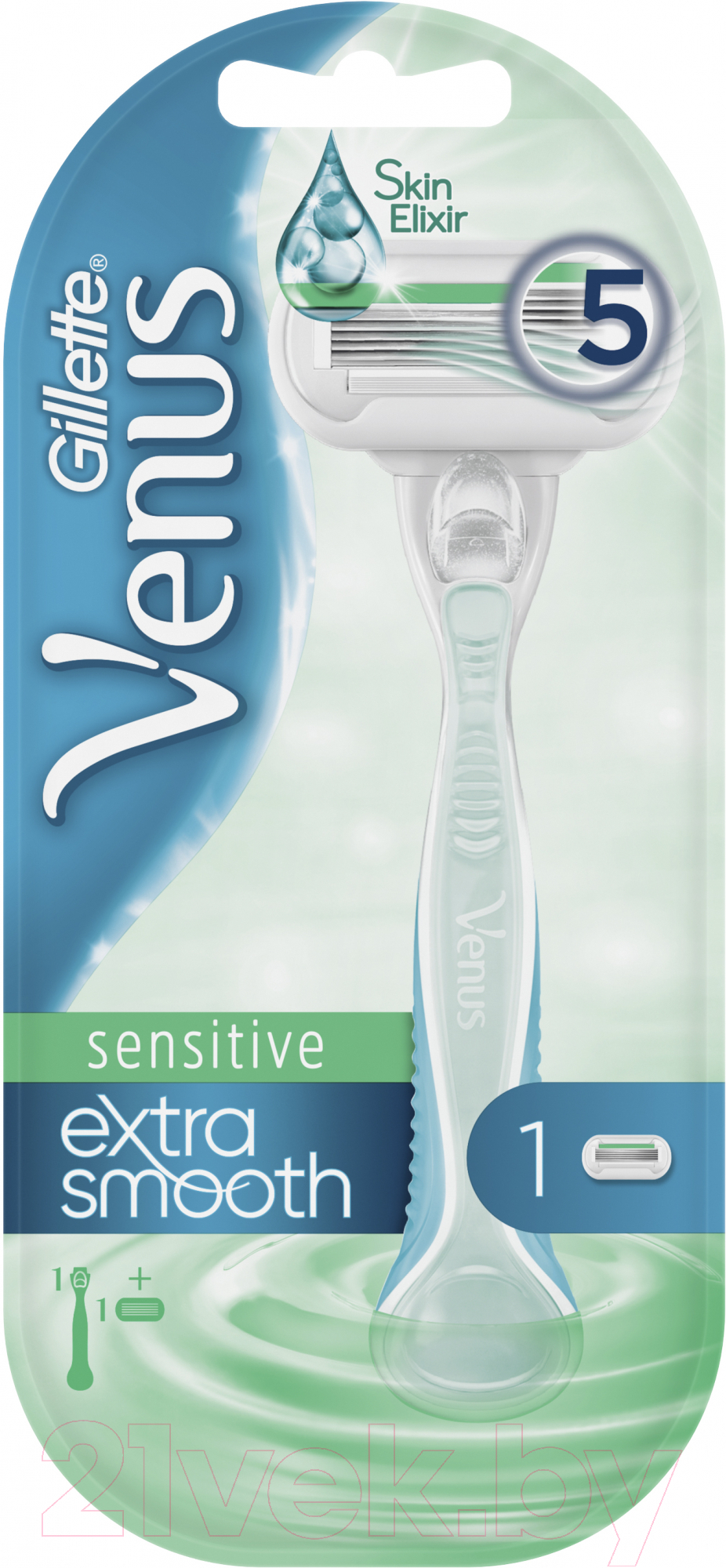 Бритвенный станок Gillette Venus Embrace Sensitive