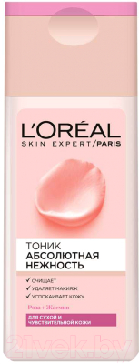 Тоник для лица L'Oreal Paris Dermo Expertise абсолютная нежность для сухой и чувств. кожи (200мл)