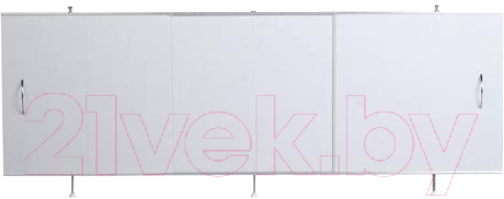 Экран для ванны Oda Универсал 120x50 / ЭС120-50 (белый)