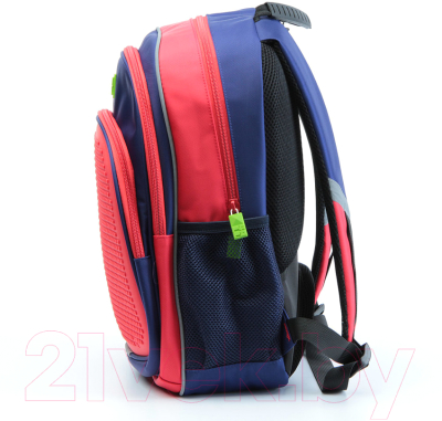 Школьный рюкзак 4ALL Kids / RK61-05N (синий/красный)