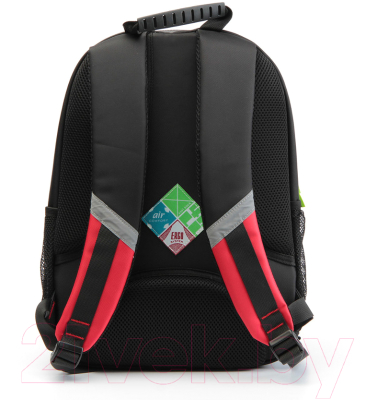 Школьный рюкзак 4ALL Kids / RK61-06N (черный/красный)