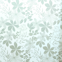 Рулонная штора Lm Decor Флауэр LM 45-02 160x170 (серый) - 