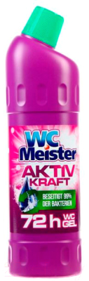 Чистящее средство для унитаза Wasche Meister Aktive Kraft фиолетовый (1л)