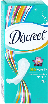 Прокладки ежедневные Discreet Deo Water Lily (20шт)