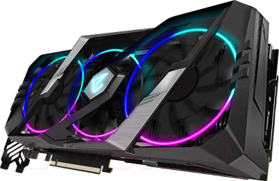 Видеокарта Gigabyte Aorus GeForce RTX 2060 Super 8GB GDDR6 (GV-N206SAORUS-8GC)