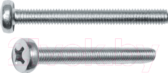 Винт Starfix Полусферическая головка М3x25 DIN 7985 / SMC2-51187-1000 (1000шт, оцинкованный)