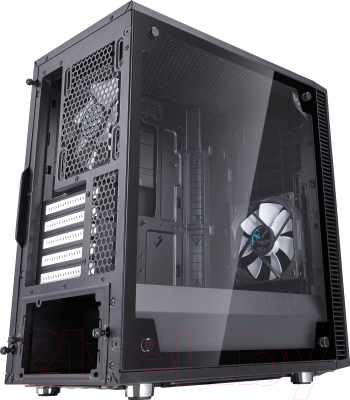 Корпус для компьютера Fractal Design Define Mini C TG / FD-CA-DEF-MINI-C-BK-TG (черный)