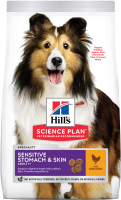 

Корм для собак Hill's, Science Plan Adult Sensitive Stomach & Skin Chicken