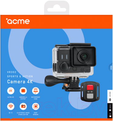 Экшн-камера Acme VR302 4K / 507813