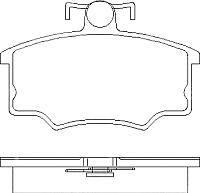 Тормозные колодки Patron PBP175 - 